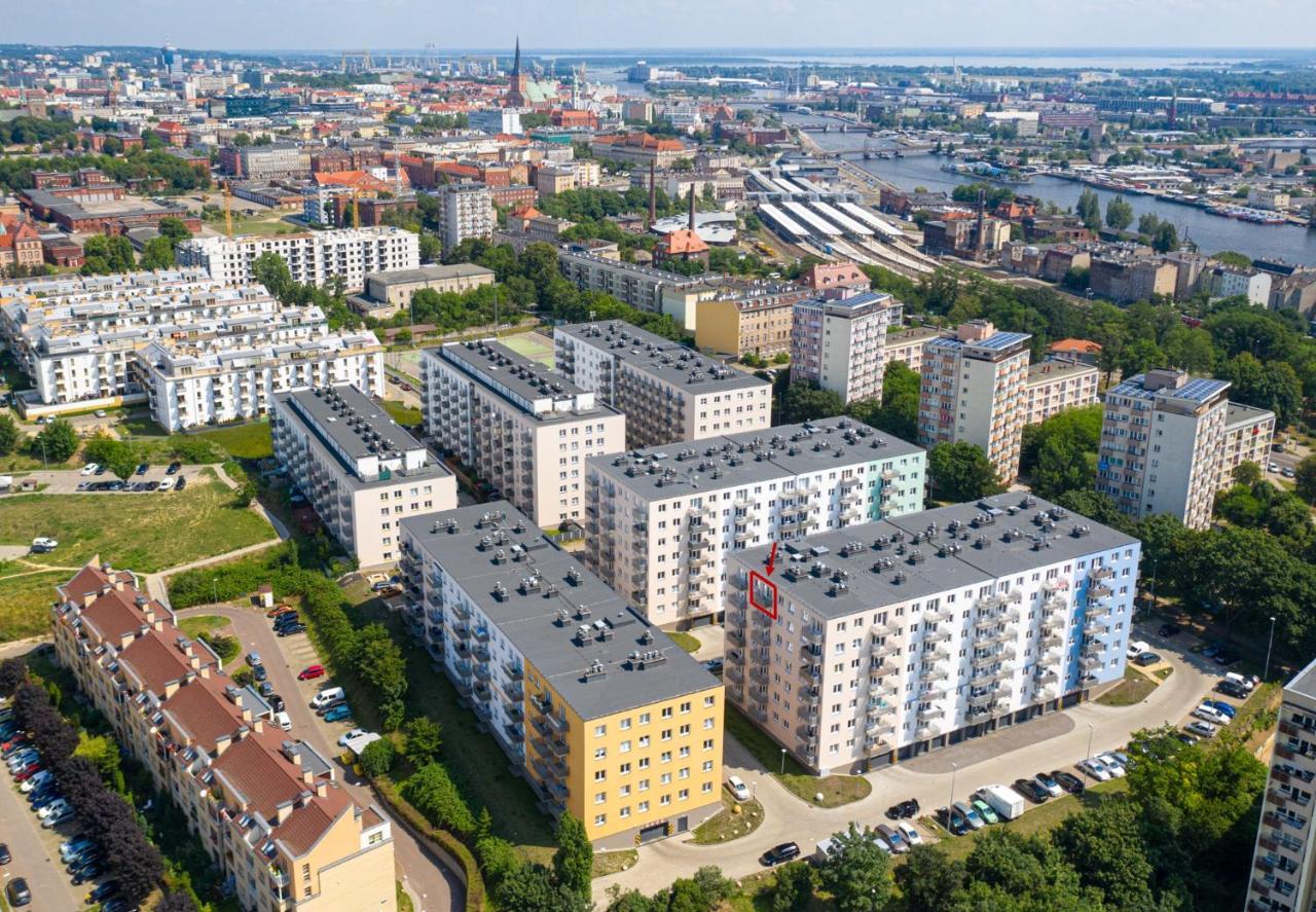 Mh Blue Design Apartment Szczecin Dış mekan fotoğraf